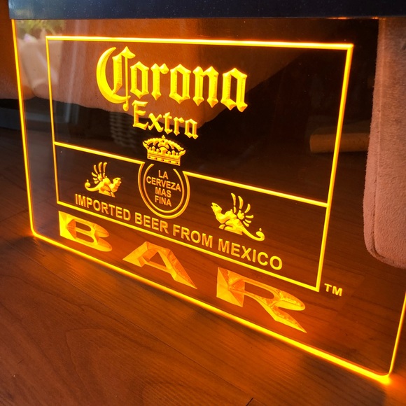 CORONA EXTRA BAR LED NEON LIGHT SIGN 8x12 - Picture 3 of 3